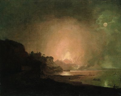 The Eruption of Mount Vesuvius by Joseph Wright of Derby